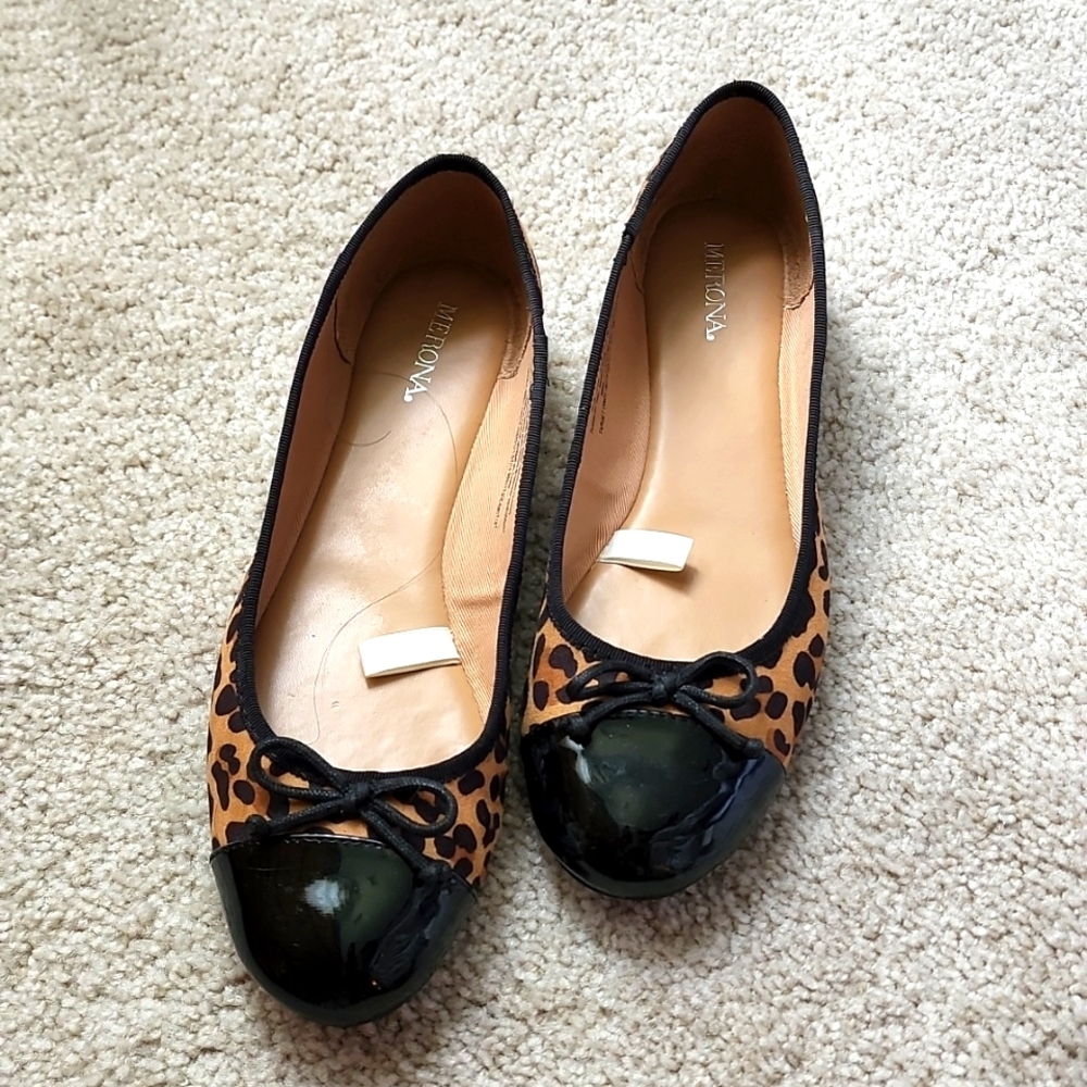Merona Leopard Print Flats